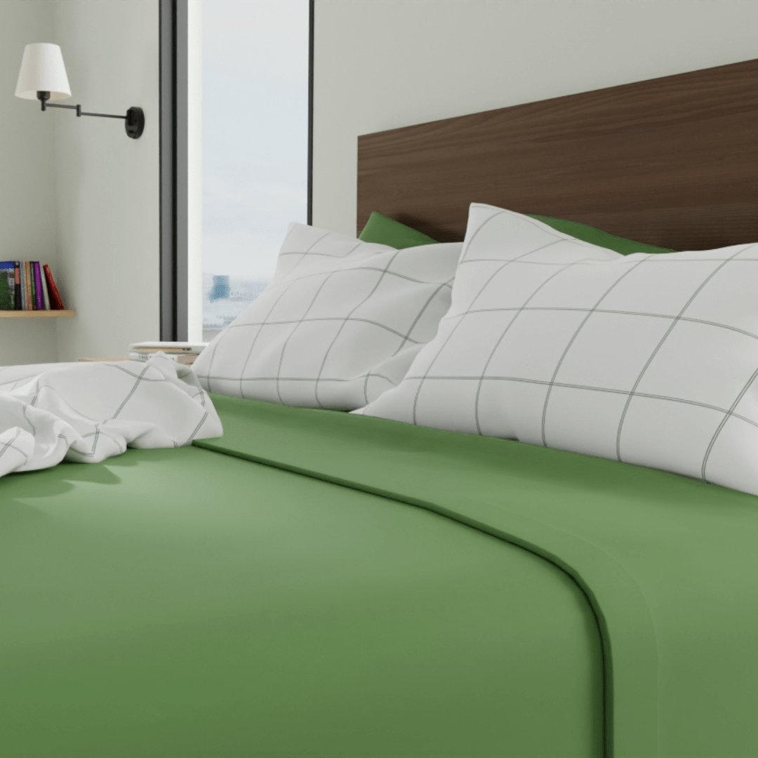 Essential Organic Percale Collection Duvet Cover