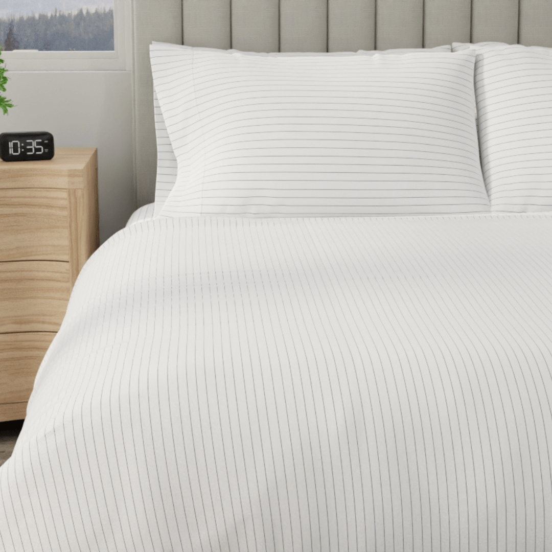 Essential Organic Percale Collection Duvet Cover
