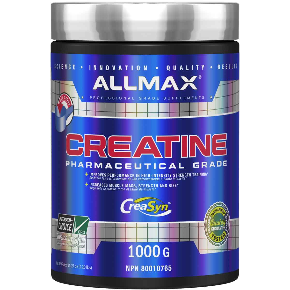 Allmax CREATINE MONOHYDRATE, 1000g
