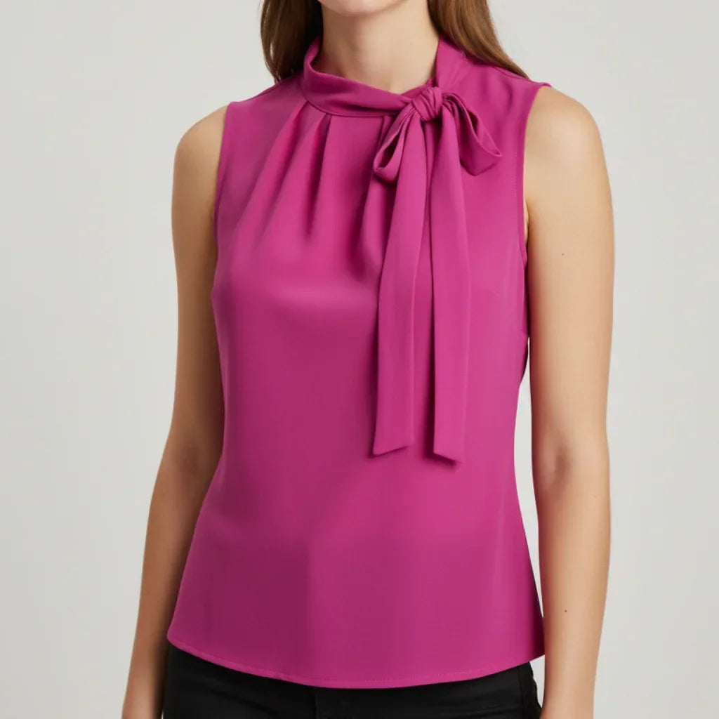 Blouse avec nœud