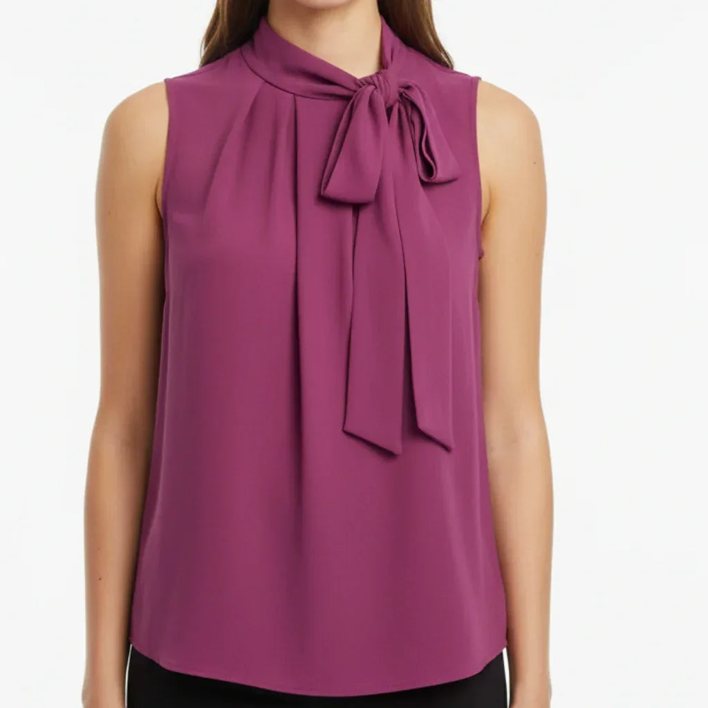Blouse avec nœud