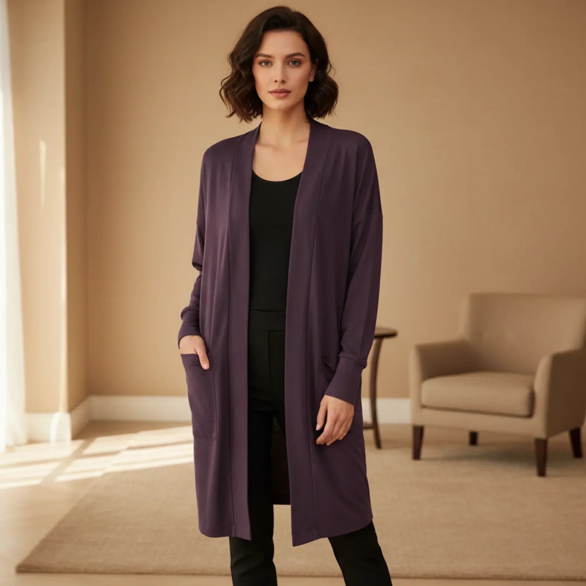 Cardigan doux