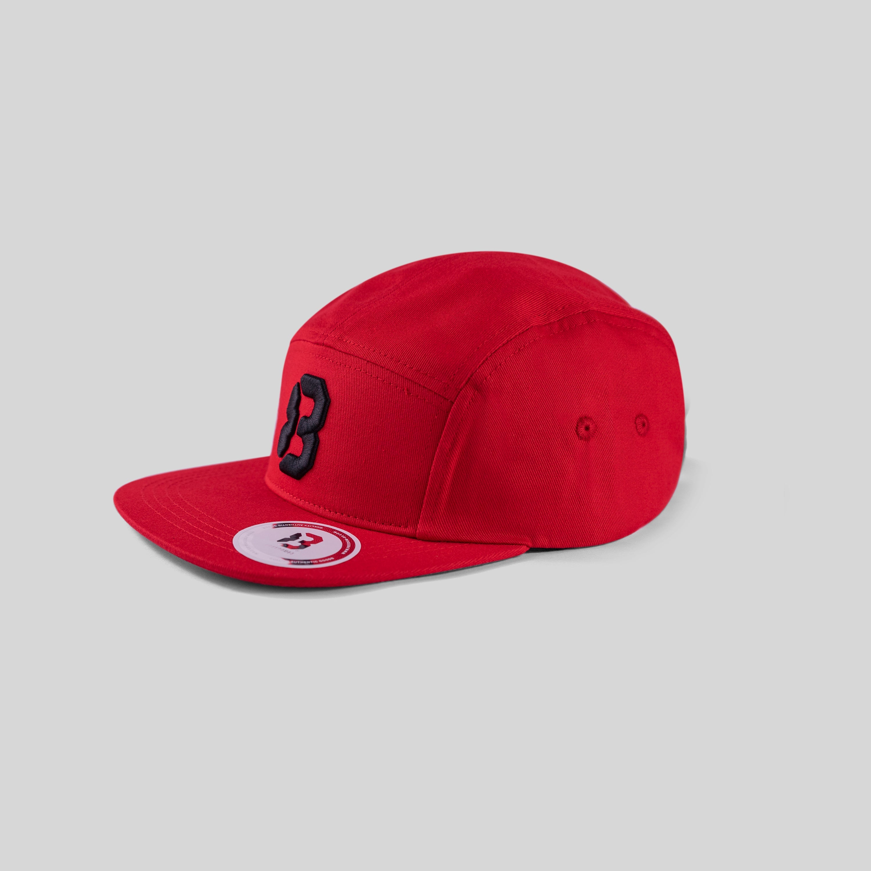 ORIGINAL 5 PANEL CAP - RED
