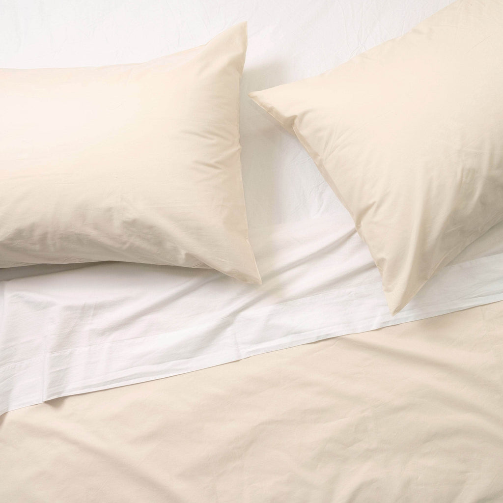 Essential Organic Percale Collection Duvet Cover