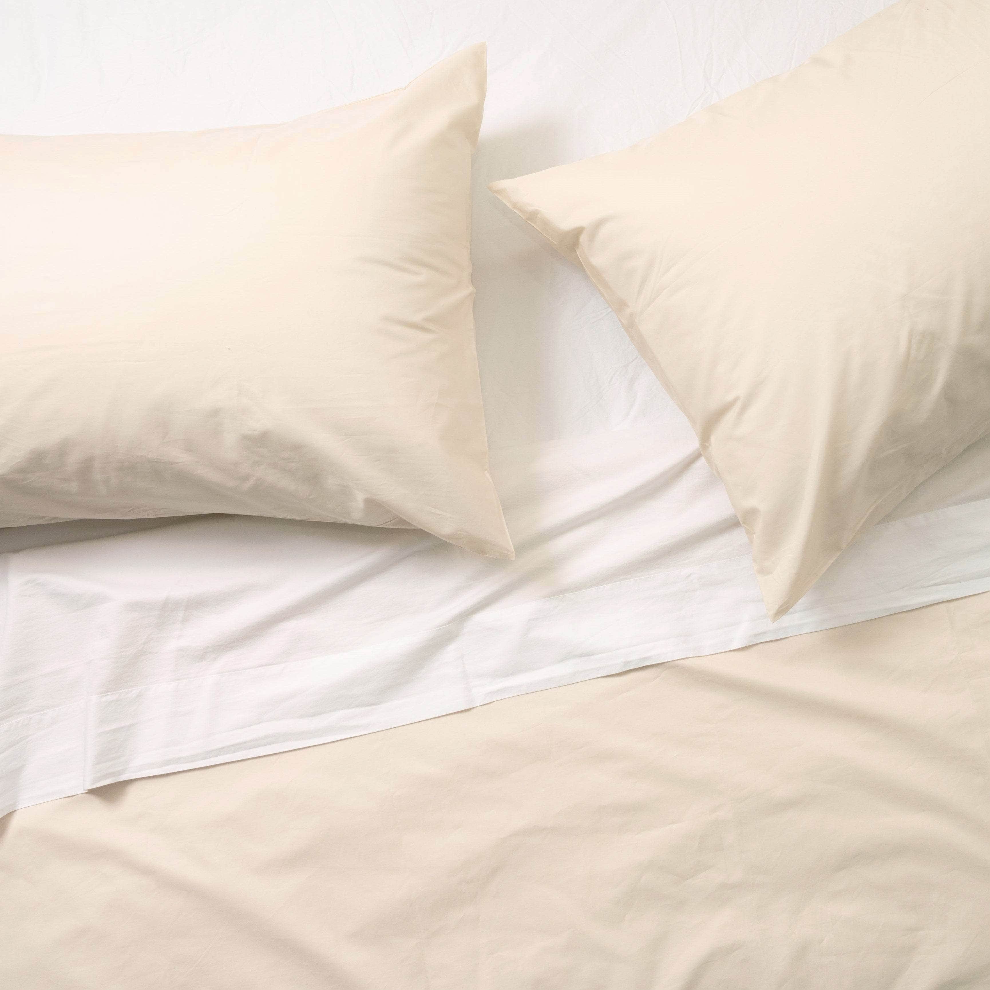 Essential Organic Percale Collection Duvet Cover