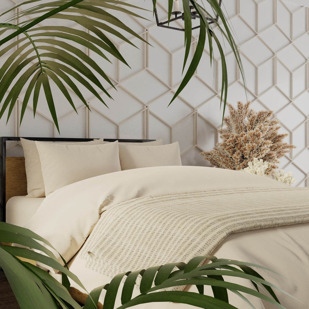 Essential Organic Percale Collection Duvet Cover