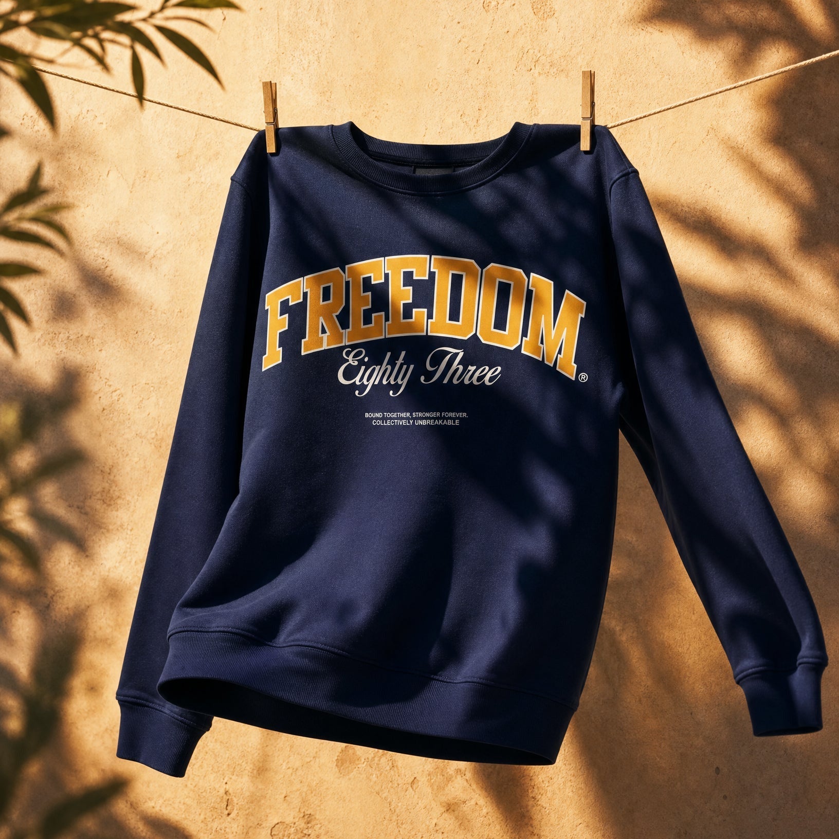 Freedom Varsity Crewneck - Navy