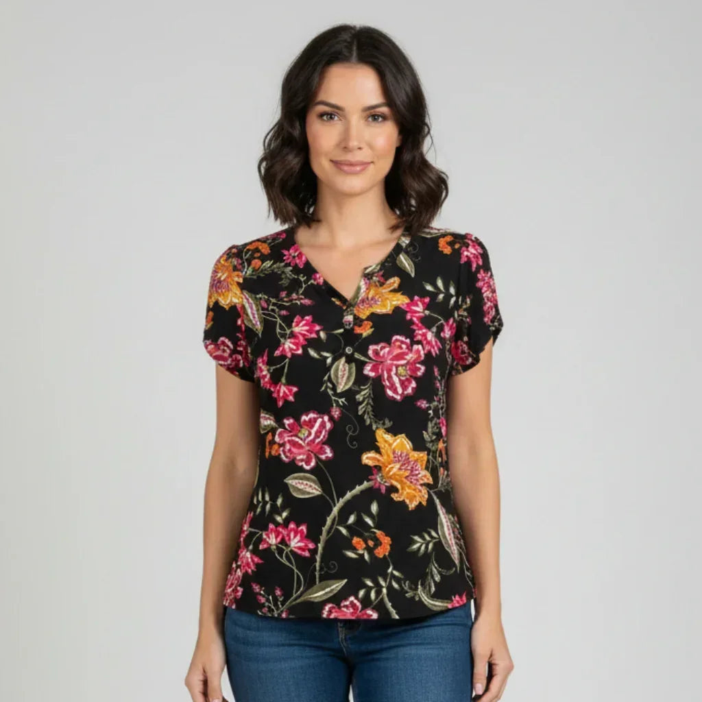Jupe fleurie longue