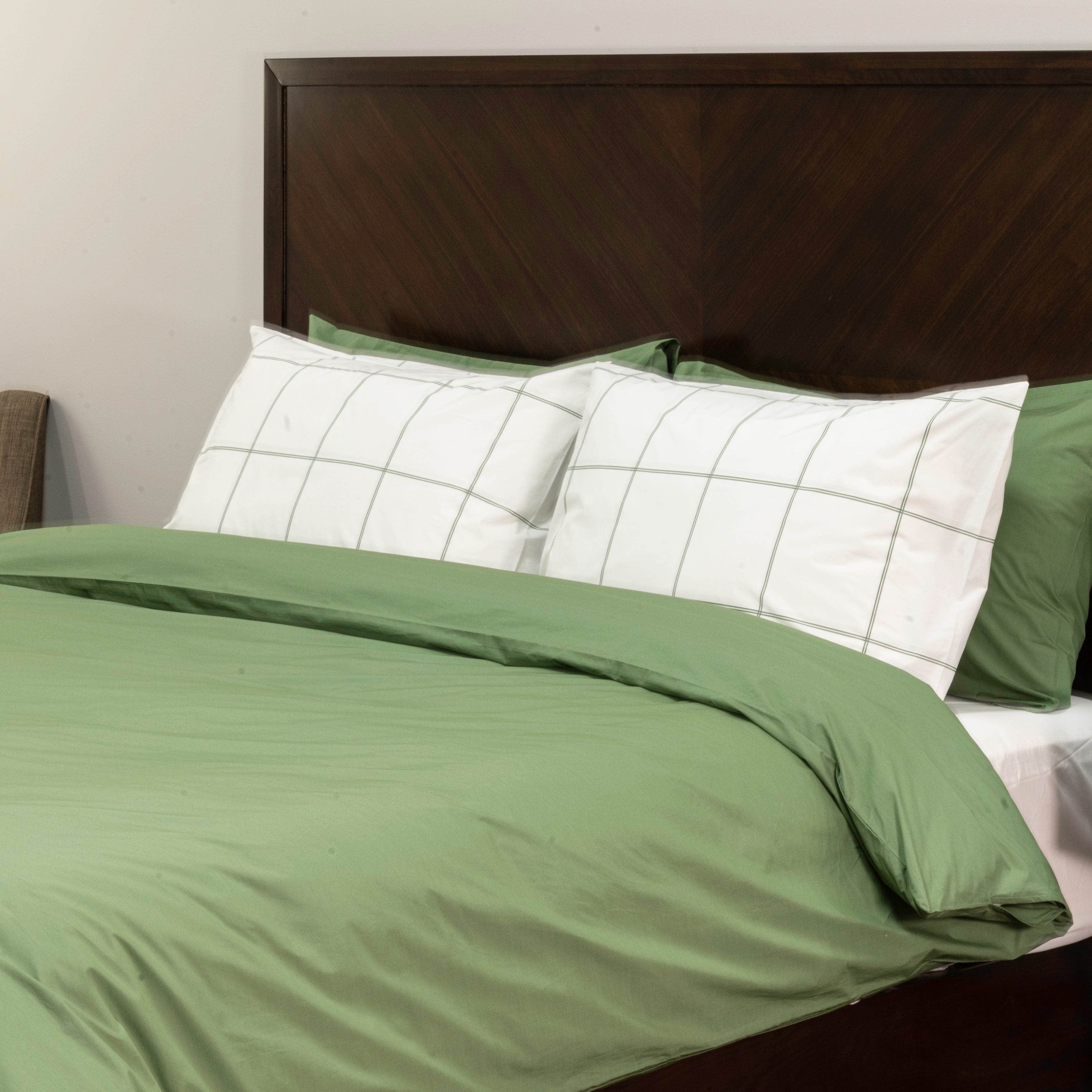 Essential Organic Percale Collection Duvet Cover
