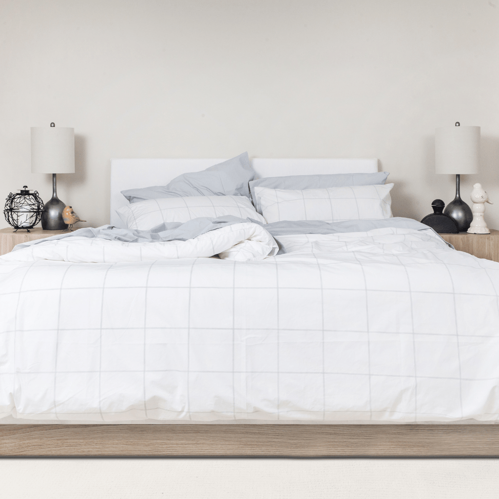 Essential Organic Percale Collection Duvet Cover