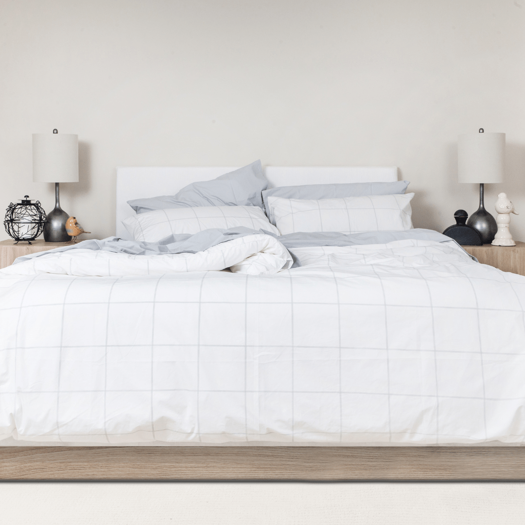 Essential Organic Percale Collection Duvet Cover