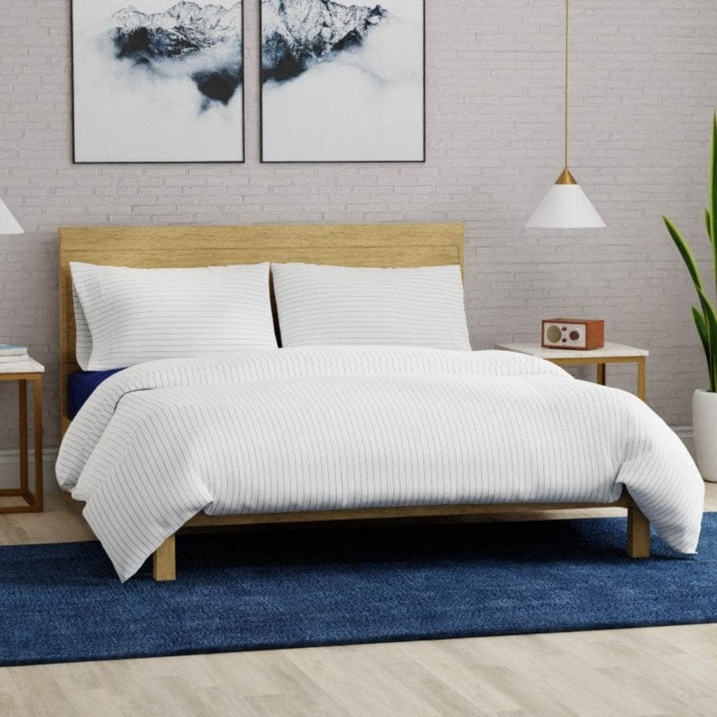 Essential Organic Percale Collection Duvet Cover
