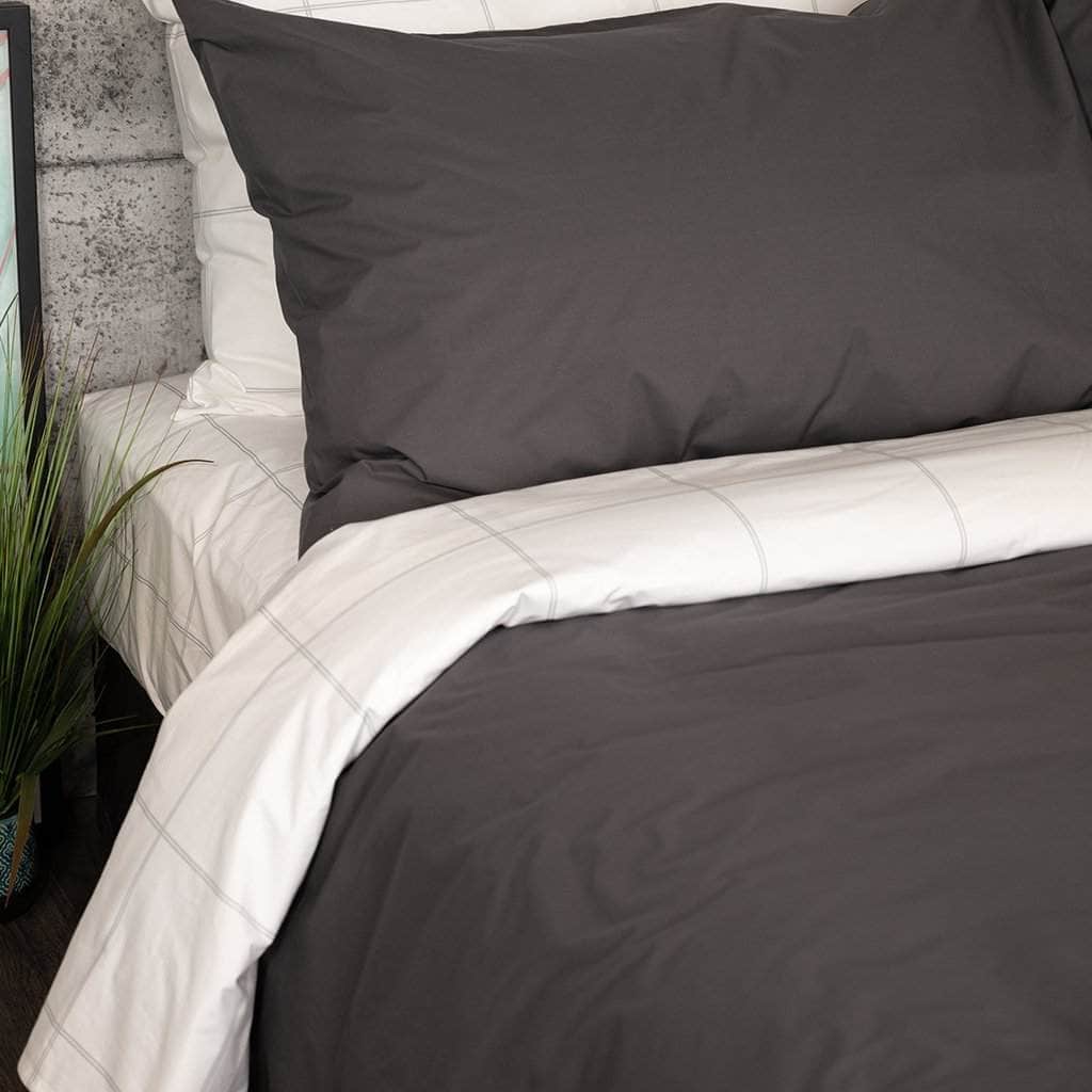 Essential Organic Percale Collection Duvet Cover
