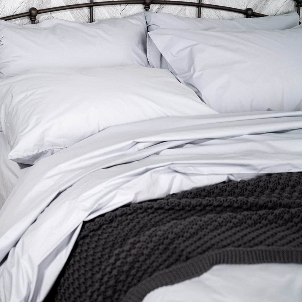 Essential Organic Percale Collection Duvet Cover