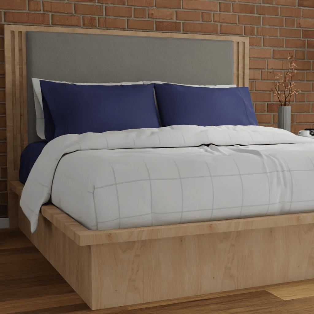 Essential Organic Percale Collection Duvet Cover