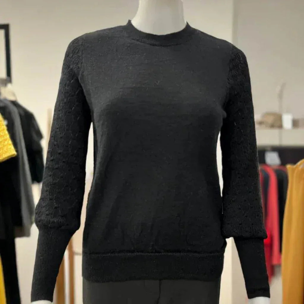 Pull manches crochet