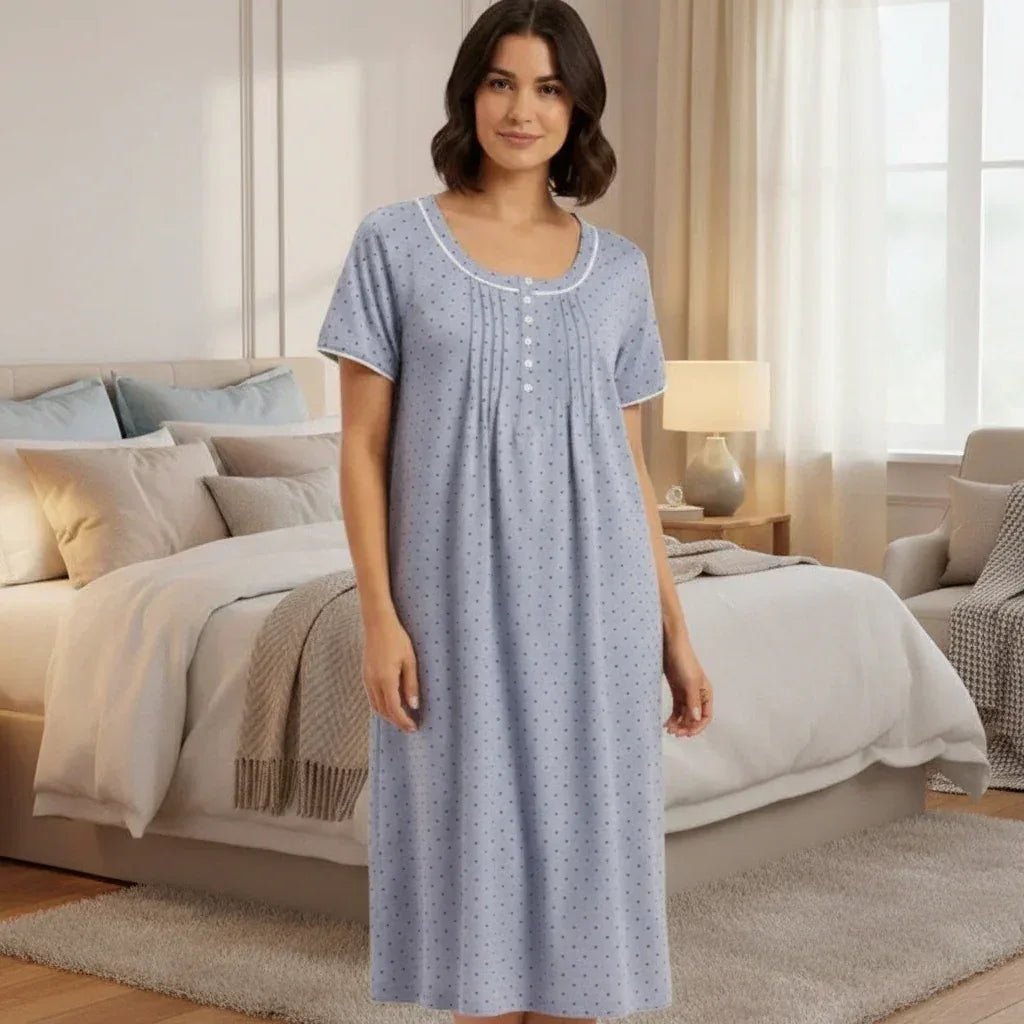 Robe de nuit coton