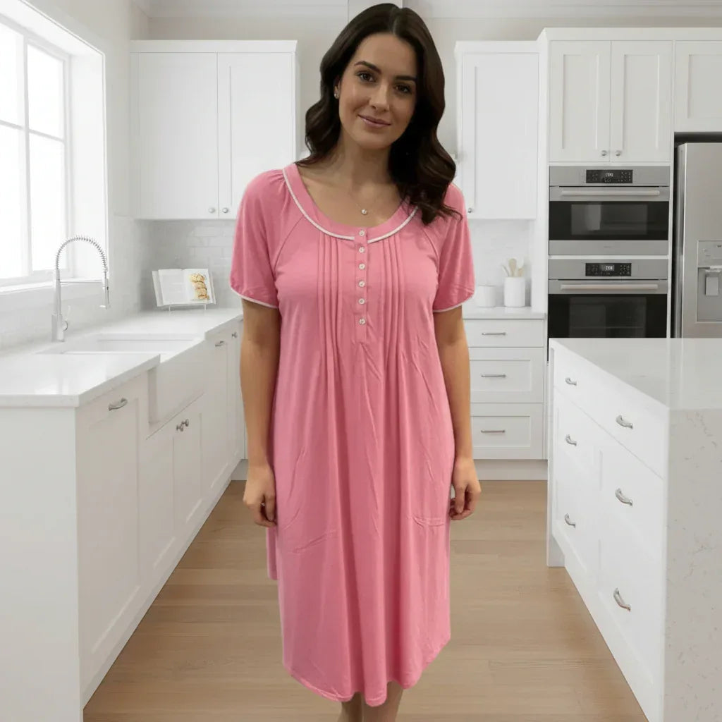 Robe de nuit coton