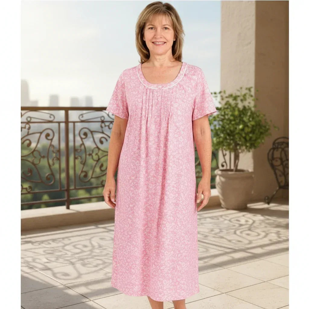 Robe de nuit coton