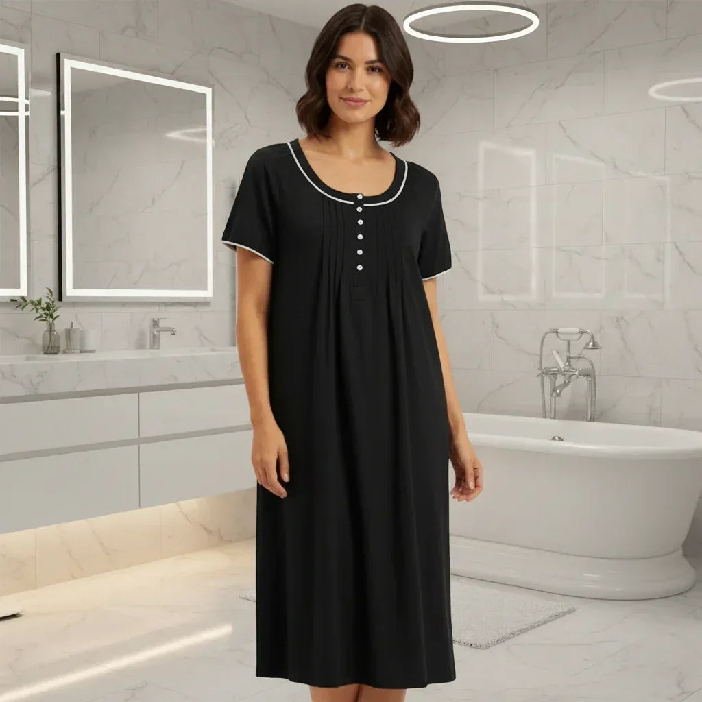 Robe de nuit coton