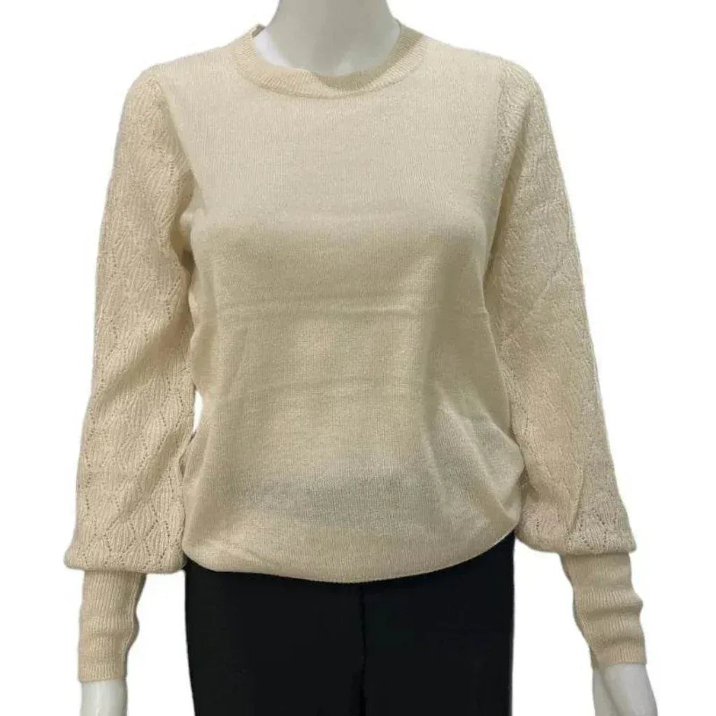 Pull manches crochet